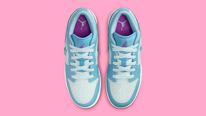 Air Jordan 1 Low GS Aquarius Blue FN7366-400 Top