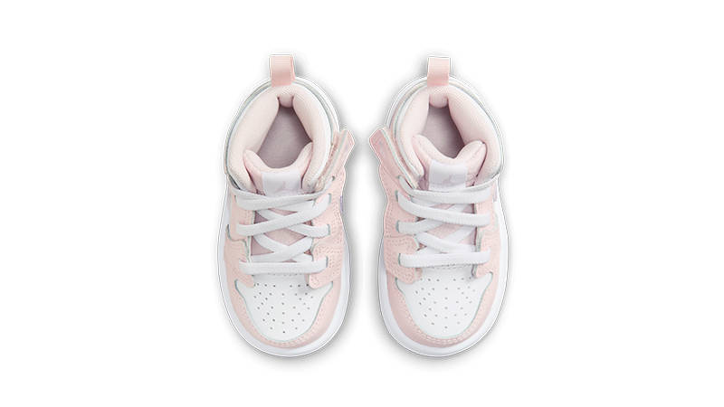 Air Jordan 1 Mid Alt Toddler Pink Wash FQ1310-601 Top