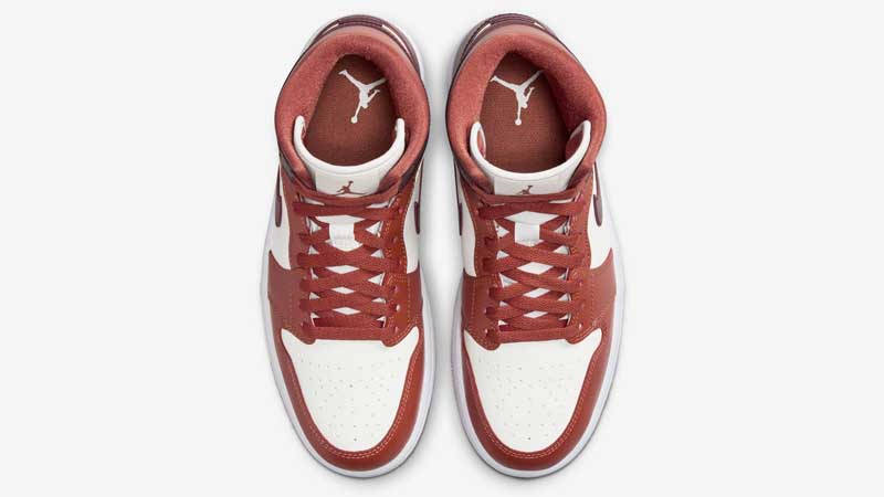 Air Jordan 1 Mid Dusty Peach Middle