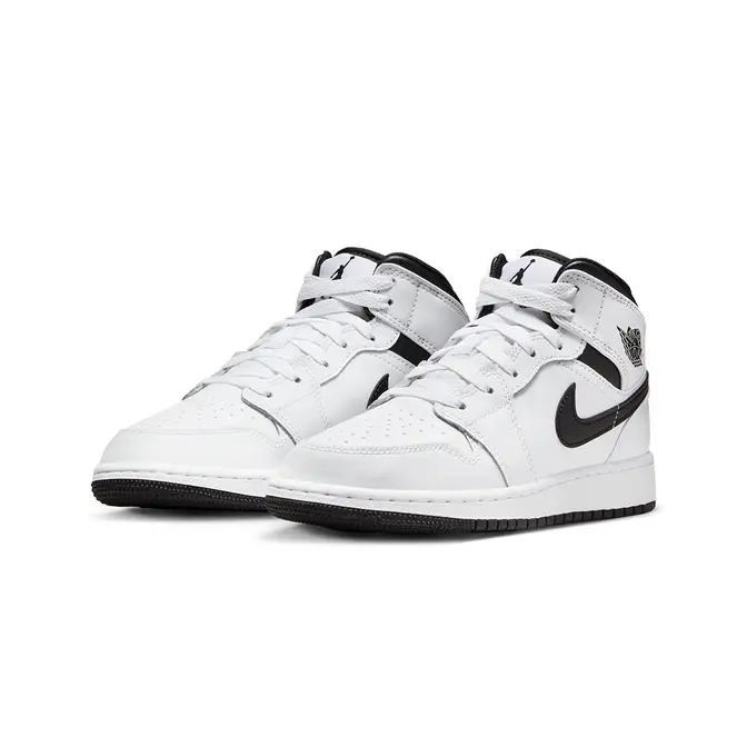 Air Jordan 1 Mid GS White Black | Where To Buy | DQ8423-132 | The 