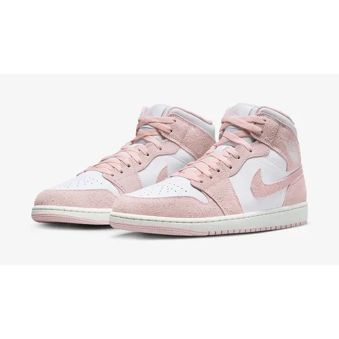 Pink jordans hotsell