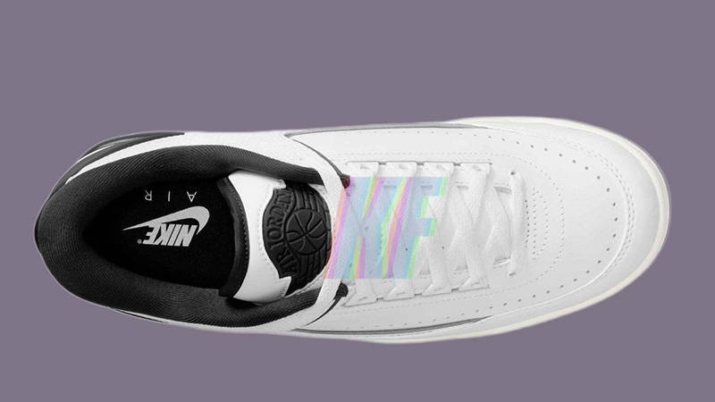 Air Jordan 2 3 White Black FD0383-100 top