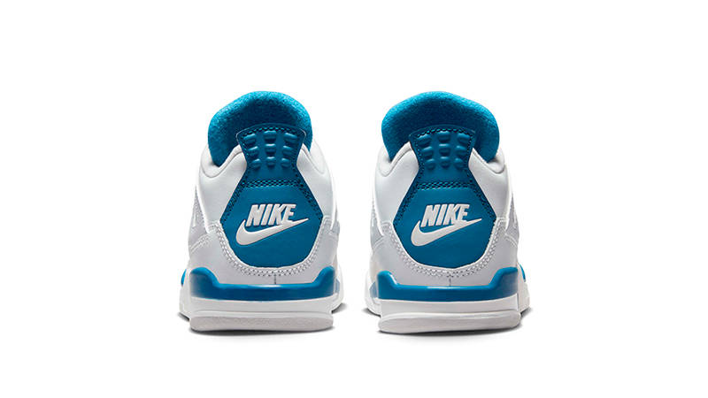 Air Jordan 4 Toddler Military Blue BQ7670-141 Back