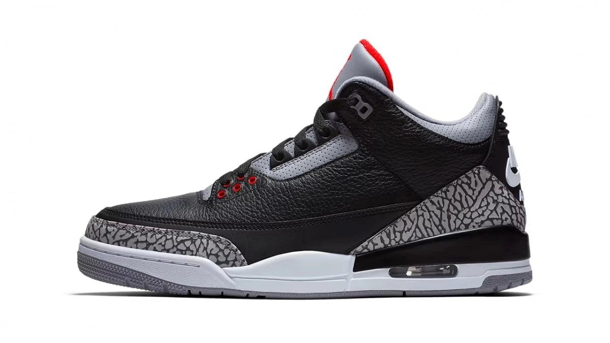 Could the Air Vit Jordan 3 "Black Cement Reimagined" Be Making a Comeback This Year?