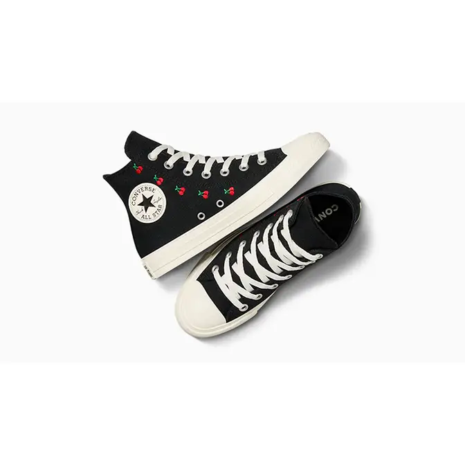 Converse Chuck Taylor Cherries High Black Red | Where To Buy | A08142C ...