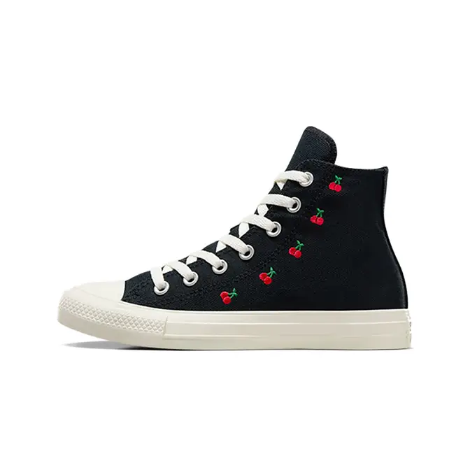 Converse Chuck Taylor Cherries High Black Red | Where To Buy | A08142C ...