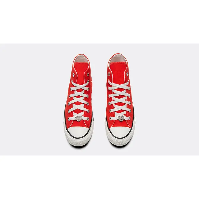 Converse Chuck Taylor All Star Unicorn Pre School Shoes Heart Red middle
