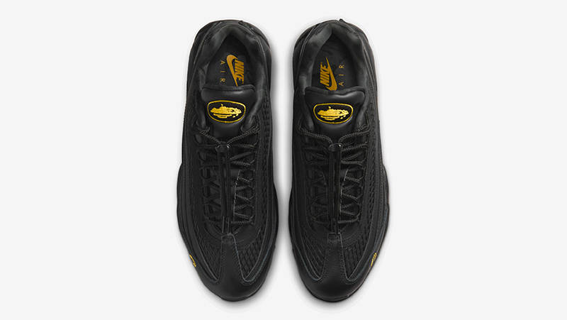 Corteiz x Nike Air Max 95 Black Tour Yellow FB2709-003 Top