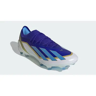 Crazyfast x adidas Messi Elite Firm Ground Boots Lucid Blue ID0710 Side