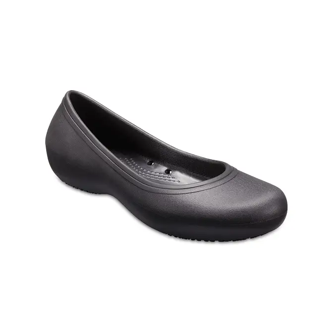 Crocs At Work Flat Black | Where To Buy | 205074-001 | The Sole Supplier