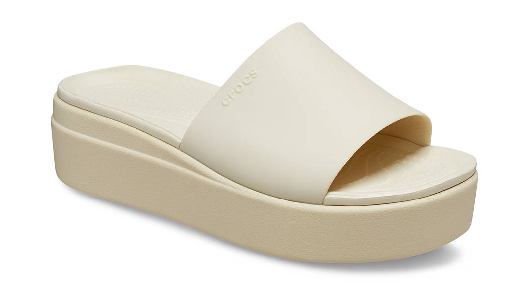 Crocs Brooklyn Slide Bone 208728-2Y2 Side