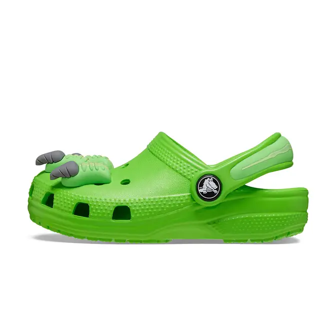 Crocs Classic Clog I AM Dinosaur Toddler Green Slime | Where To Buy ...