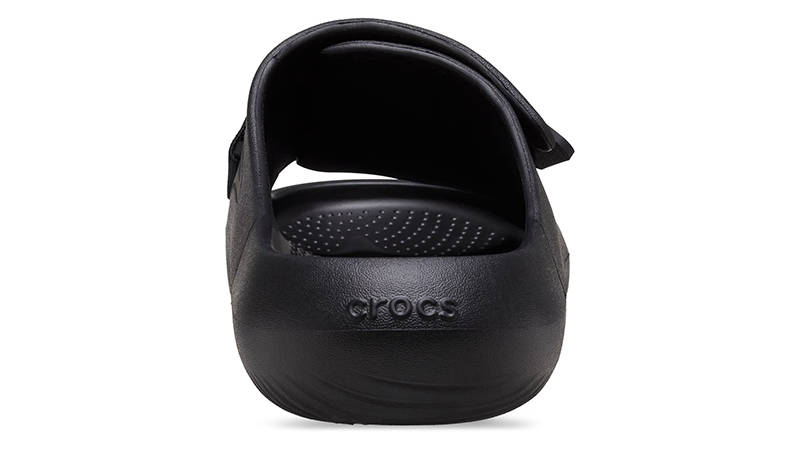 Crocs Mellow Luxe Recovery Slide Black 209413-001 Back
