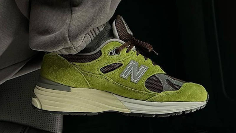 Daniëlle Cathari x New Balance 991v2 Matcha U991DD2 SIde