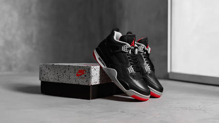 Here's an In-Hand Look At the Air Jordan 4 "Bred Reimagined" Here's an In-Hand Look At the Air Jordan 4 "Bred Reimagined"