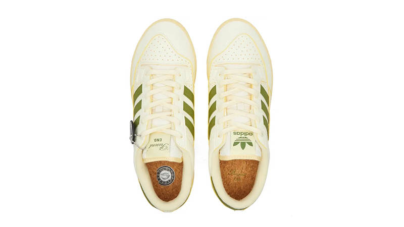END. x adidas Centennial Low Present Cream White Gum ID2907 Top