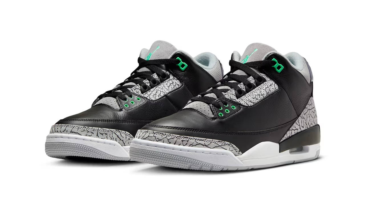 Take an Official Look at the Air Jordan 3 "Green Glow"