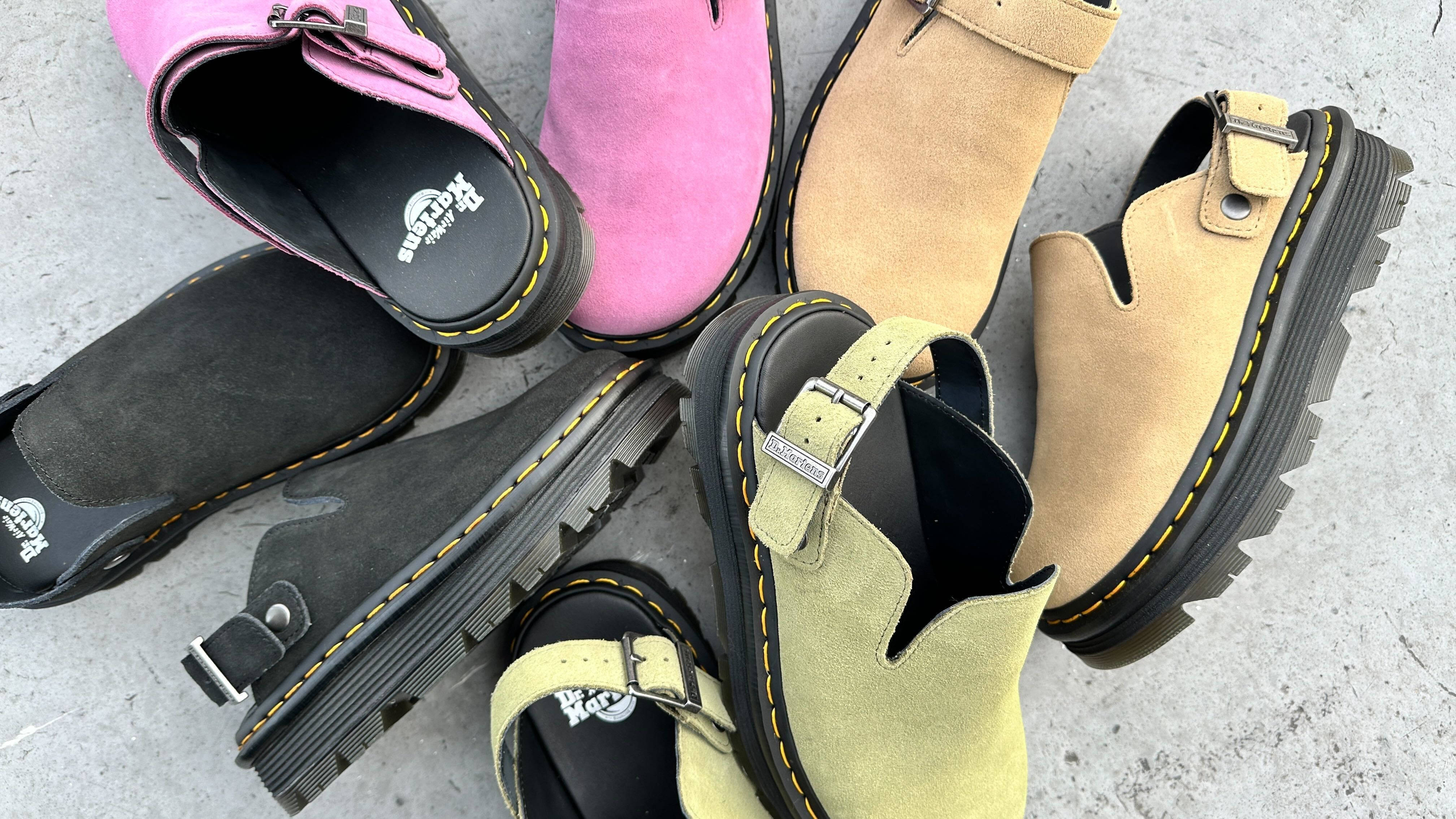y*7様 Dr.Martens ZEBZAG MULE WL/UK10/BLK/ Dr. Martens Zebzag Suede Mule - Women's Shoes in Black | Buckle