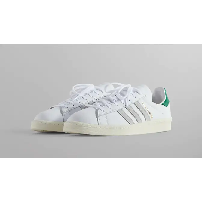 adidas outlet houston cypress tx 77429 White Green FY3518 Front