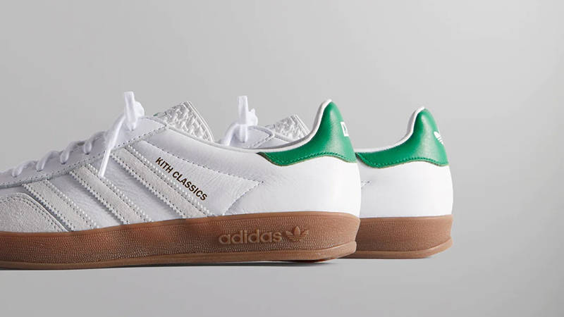 KITH x adidas Gazelle Indoor White Green | Where To Buy | IH2515