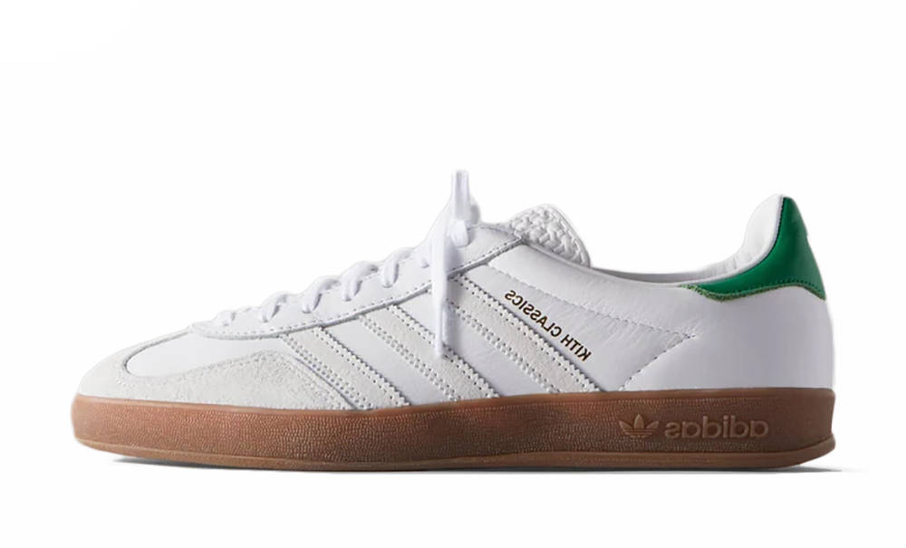 KITH x adidas Gazelle Indoor White Green | Where To Buy | IH2515