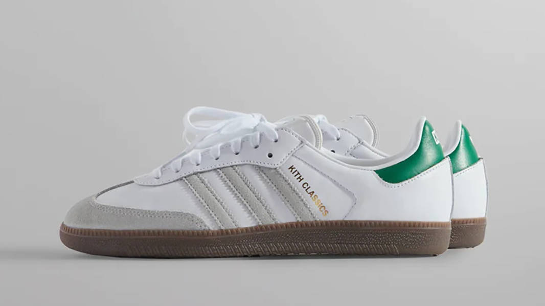 KITH x adidas Samba OG White Green | Where To Buy | FX5398 | The Sole  Supplier