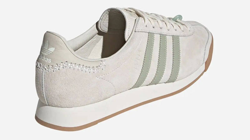 Maha x adidas Samoa White Green back