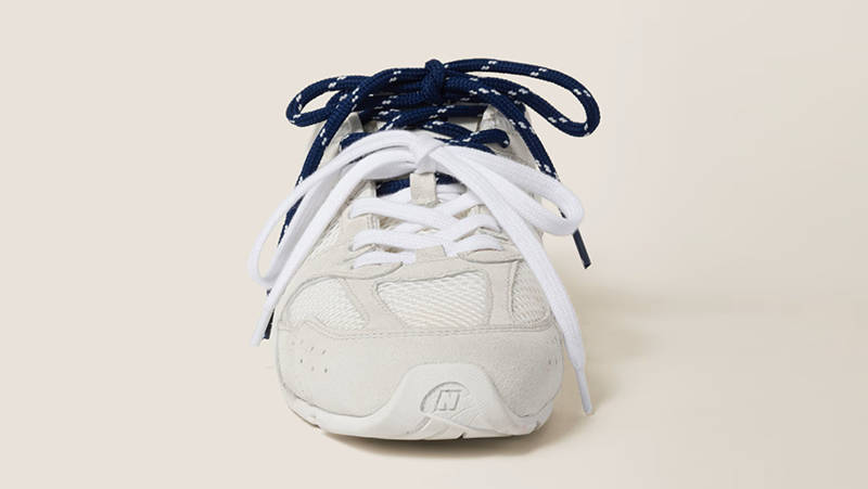 Miu Miu x New Balance 530 White Fornt