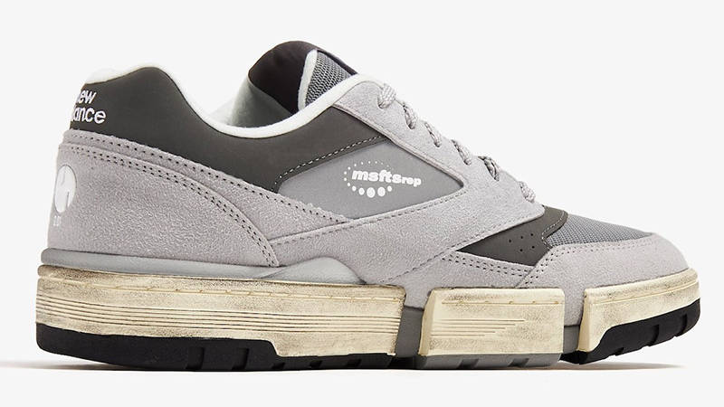 MSFTSrep x New Balance 0.01 Grey White back