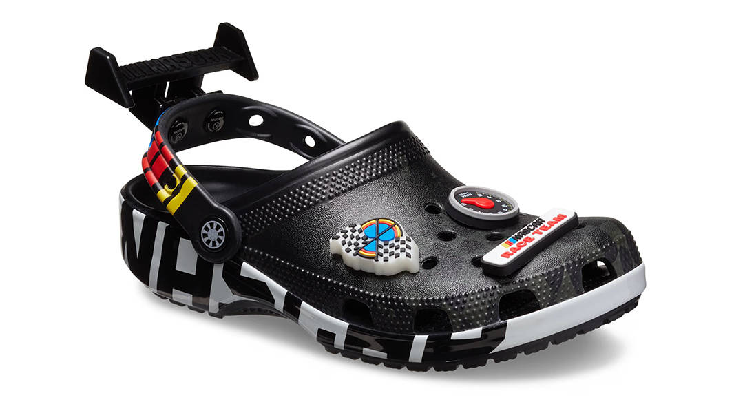 Nascar x Crocs Classic Clog Black 209474-001 Side