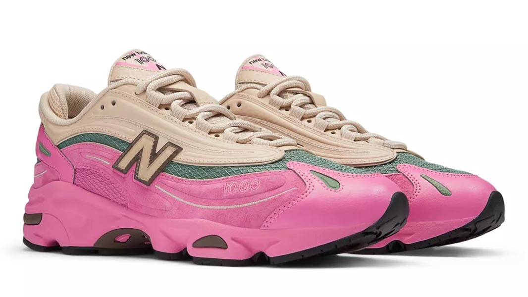 New Balance 1000 Pink Beige Front