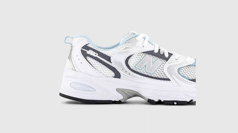 New Balance 530 GS White Silver side