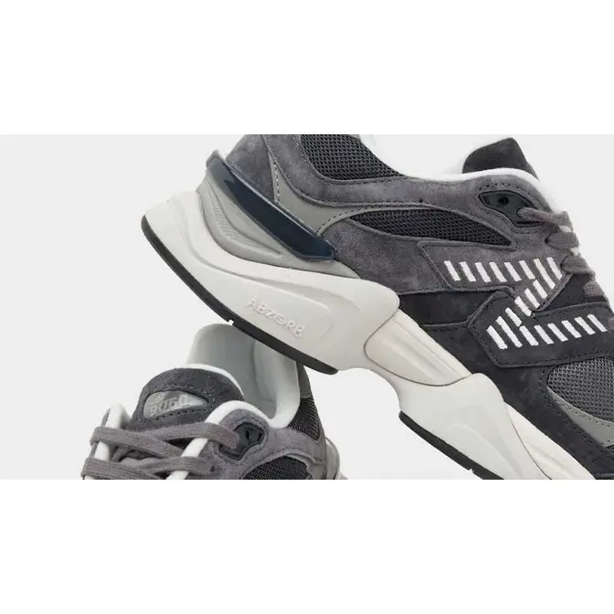 New Balance 9060 Dark Grey Closeup