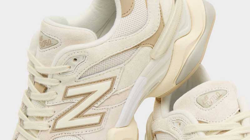 New Balance 9060 Moonbeam Closeup