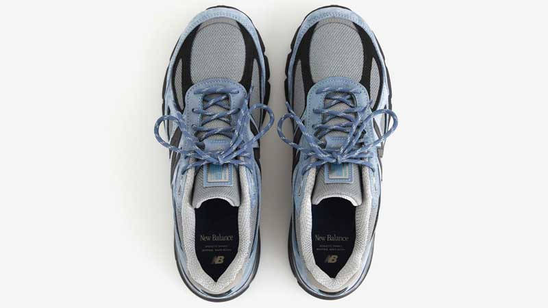 New Balance 990v4 Made in USA Arctic Grey Black Middle