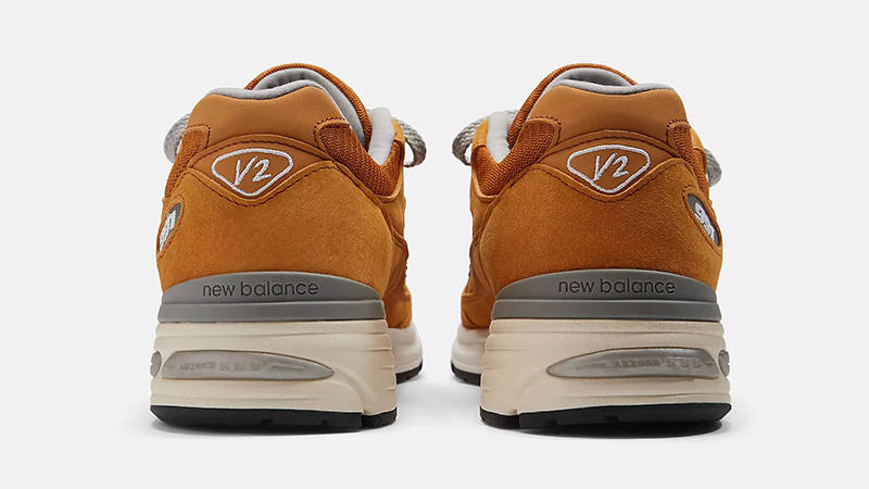 New Balance 991v2 Brights Revival Brown back