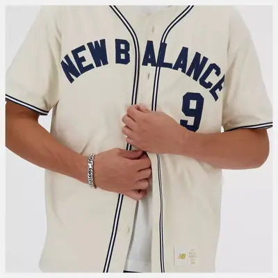 New Balance Sportswears Greatest Hits Baseball Jersey Linen Front