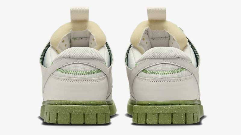 Nike Air Dunk Low Jumbo Phantom Chlorophyll Back