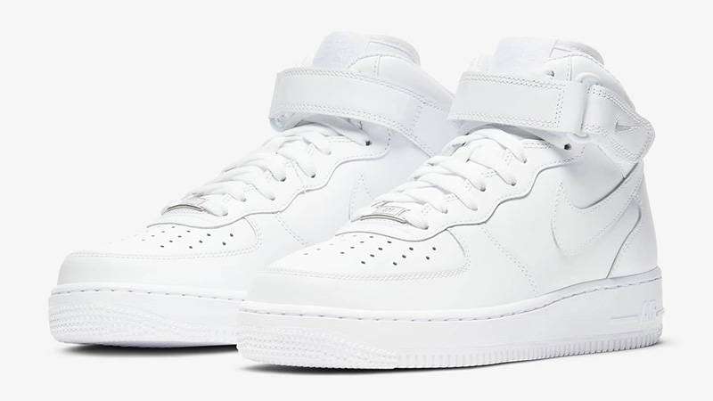 Nike Air Force 1 07 Mid White front