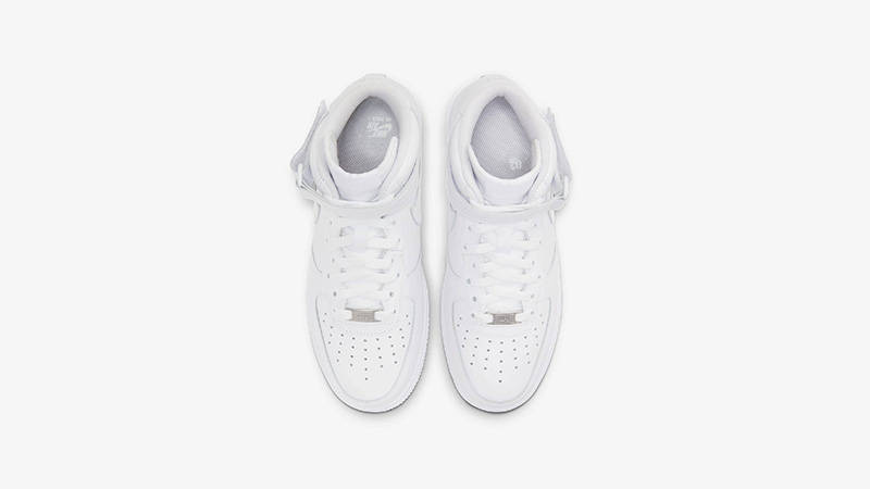 Nike Air Force 1 07 Mid White middle