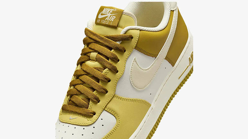Nike Air Force 1 Low Bronzine Gold side