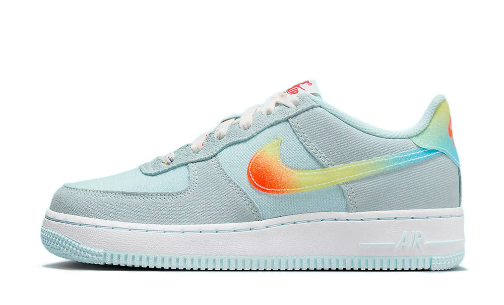 nike air force 1 gradient swoosh