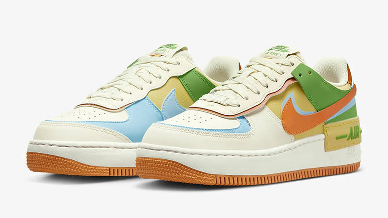 Nike Air Force Shadow Coconut Milk Blue Gold Where To Buy