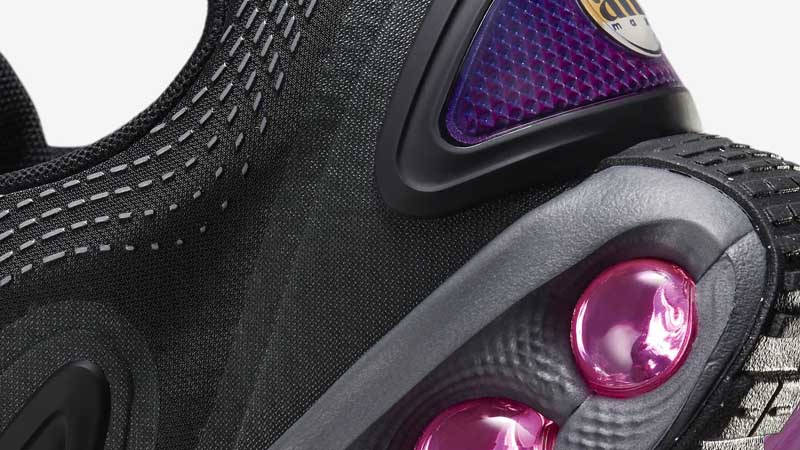 Nike Air Max DN Black Fierce Pink Closeup