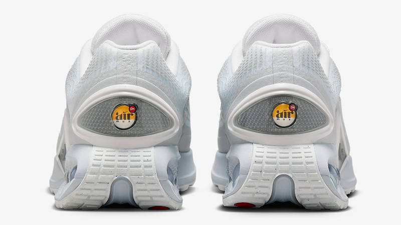 Nike Air Max DN White Metallic Silver Womens FJ3145-100 Back