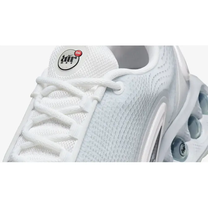 Nike Air Max DN White Metallic Silver Womens FJ3145-100 Detail