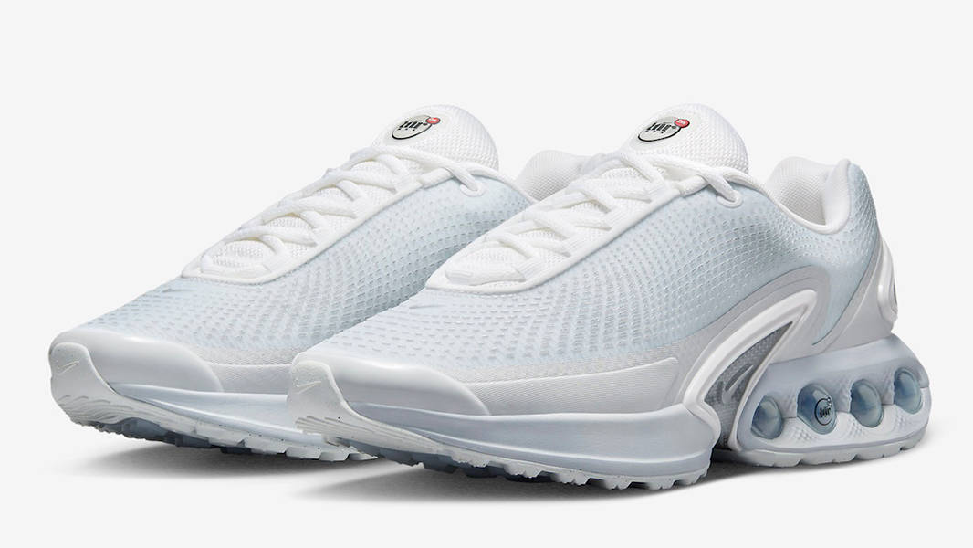 Nike Air Max DN White Metallic Silver Womens FJ3145-100 Side