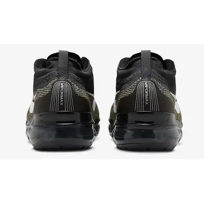 nike fragment design travis scott air jordan 1 aj1 high sneakers collaboration sample Flyknit Black Multi-Colour Back