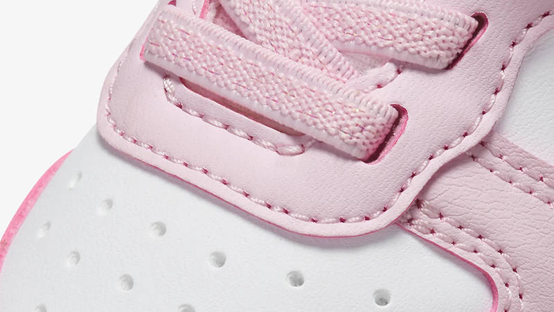 Nike Court Borough Low Recraft Toddler White Pink Foam DV5458-105 Detail