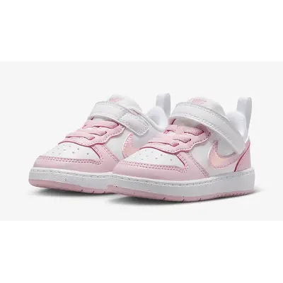 Nike Court Borough Low Recraft Toddler White Pink Foam | Where To Buy ...